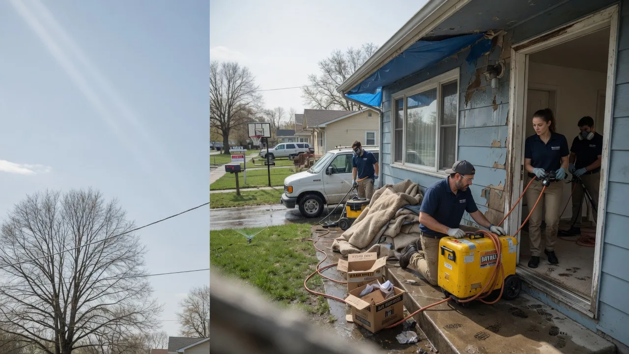 Basement Flood Cleanup in Circleville, WV near me